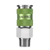 Flexzilla High Flow Coupler 1/4" Body 3/8" MNPT (A53626FZ)