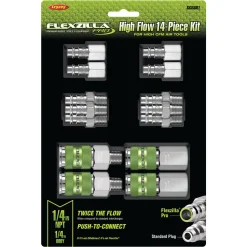 Flexzilla Legacy Pro 14-Piece High Flow Coupler & Plug Set (A53458FZ)