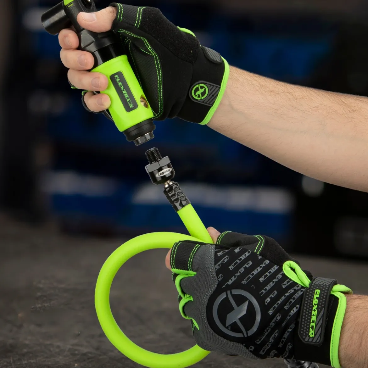 Flexzilla Legacy Whip Hose, 3/8" x 6', Hybrid Polymer (HFZ3806YW2B)