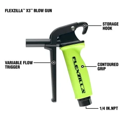Flexzilla® 6-Piece Blow Gun Kit (AG1200FZKIT)