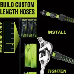 Flexzilla Pro Air Hose 1/4 in x 250 ft Bulk Plastic Spool (HFZ14250YW)