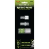 Flexzilla Pro High Flow Coupler and Plug Kit 1/4 NPT 3-Piece (A53452FZ)