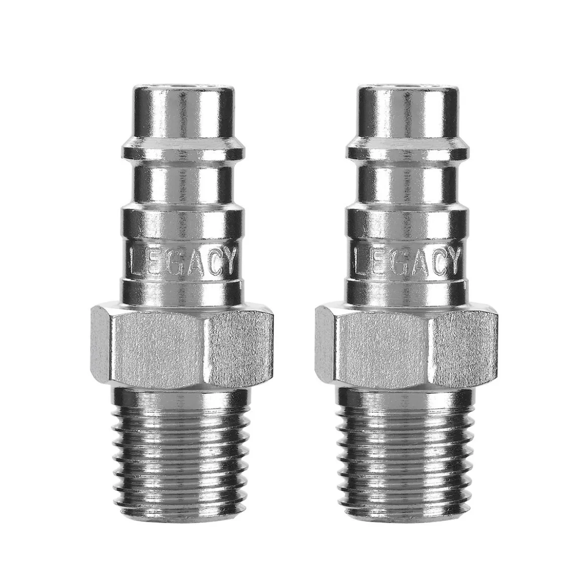 Flexzilla Pro High Flow Plug 1/4 MNPT 1/4 Body 2-Pack (A53440FZ)