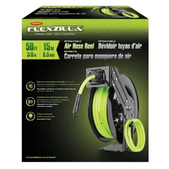 Flexzilla Retractable Air Hose Reel 3/8 in x 50 ft Hybrid (L8611FZ)
