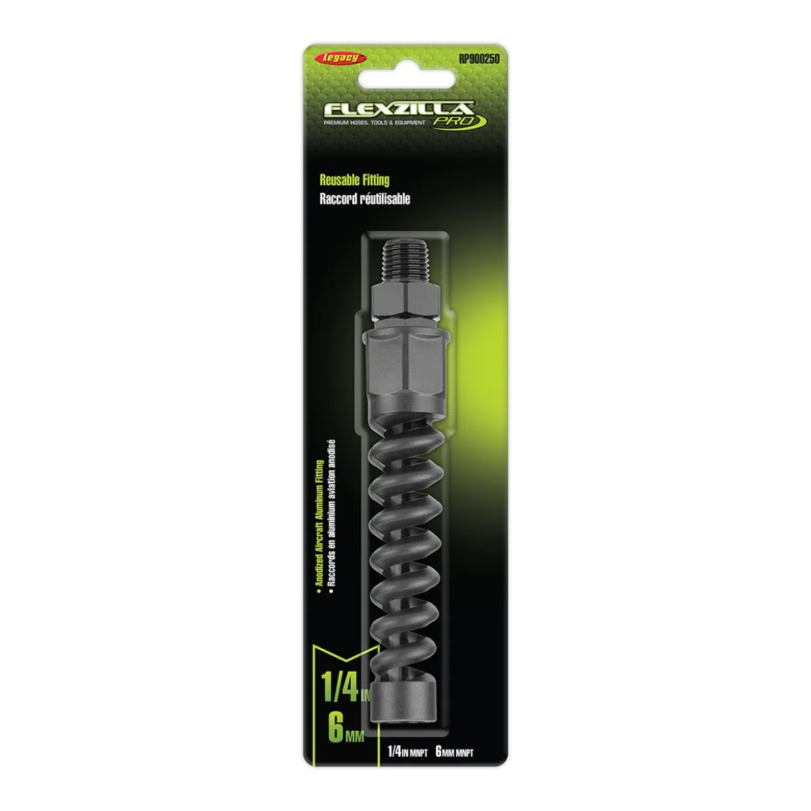 Flexzilla RP900250 End Hose Fitting 1/4" (RP900250)