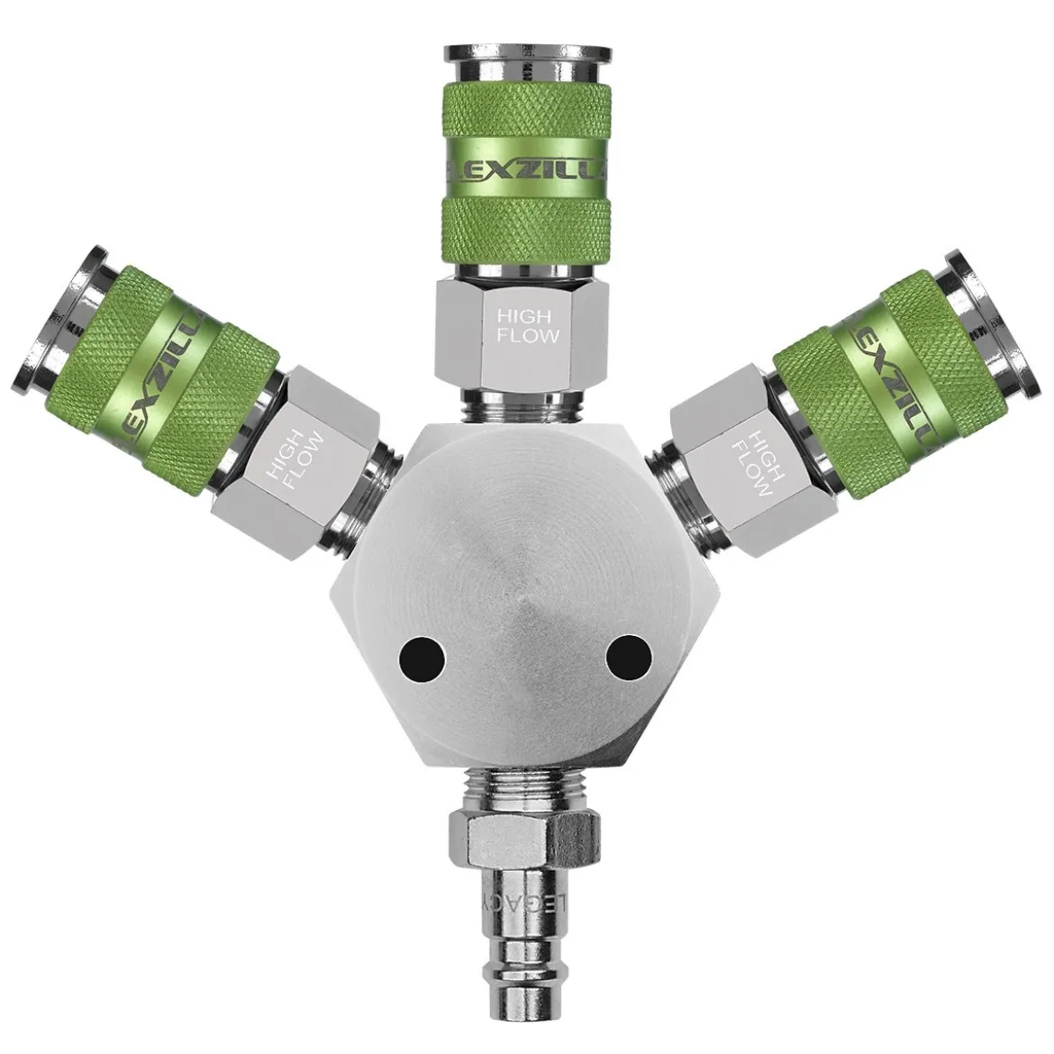 Flexzilla 3-Way Manifold, 1/4 in. NPT (A86666FZ)