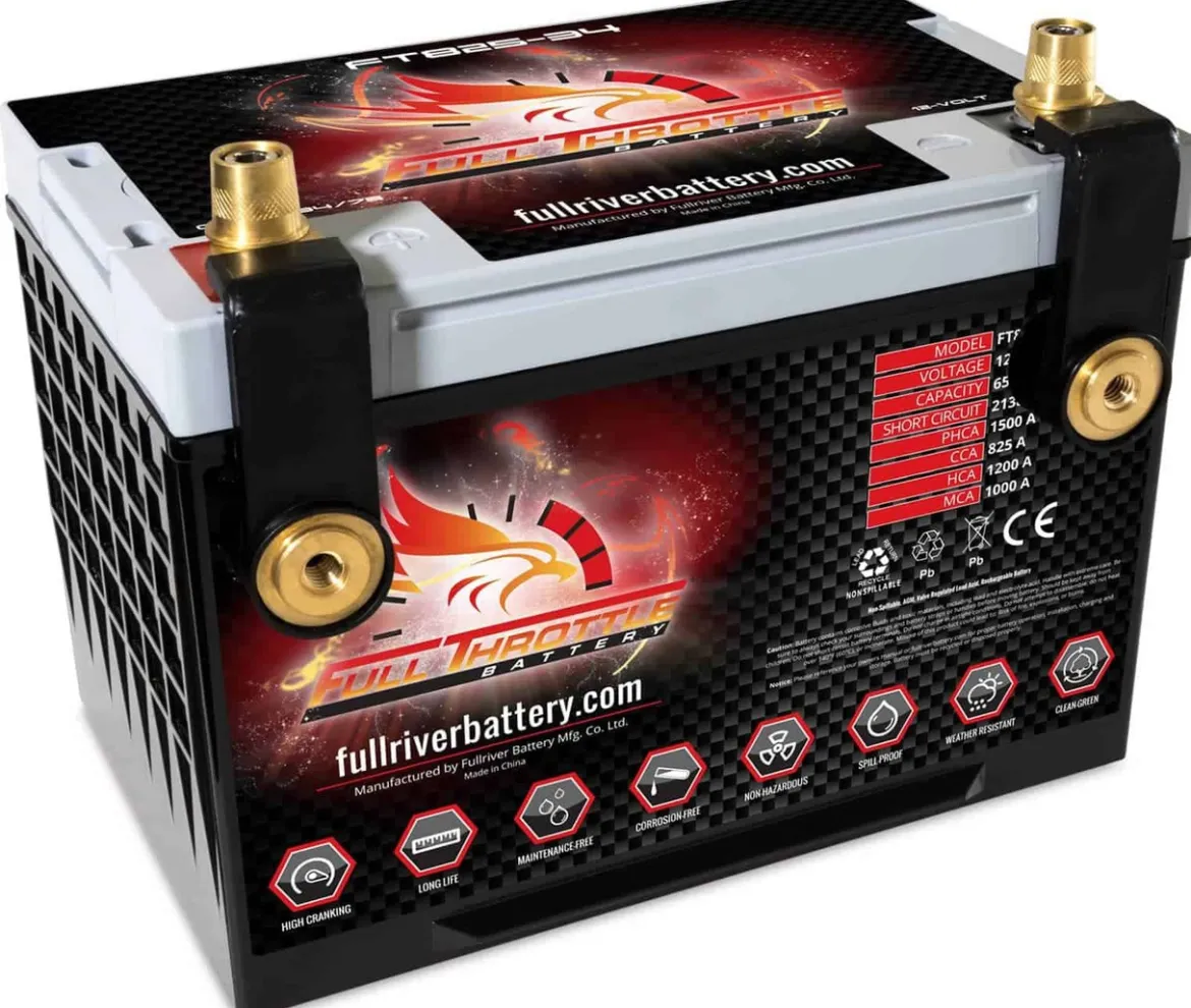 Full Throttle High-Performance AGM Battery 65Ah 825CCA (FT825-78)