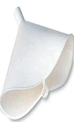 Funnel King 12 oz Folding Polyethylene Funnel, White (32610-7)