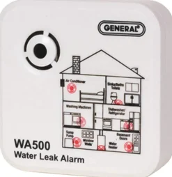 General Tools White, Water Leak Alarm (WA500)