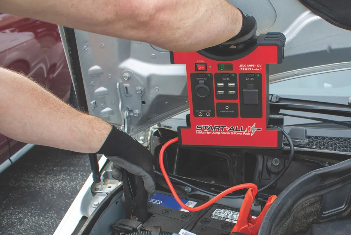 Goodall 2,500 Amp 12 Volt Lithium Cobalt Start All Jump Pack (JP-12-2500T)
