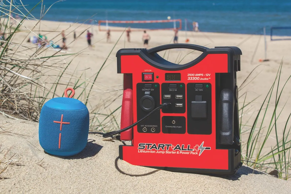 Goodall 2,500 Amp 12 Volt Lithium Cobalt Start All Jump Pack (JP-12-2500T)