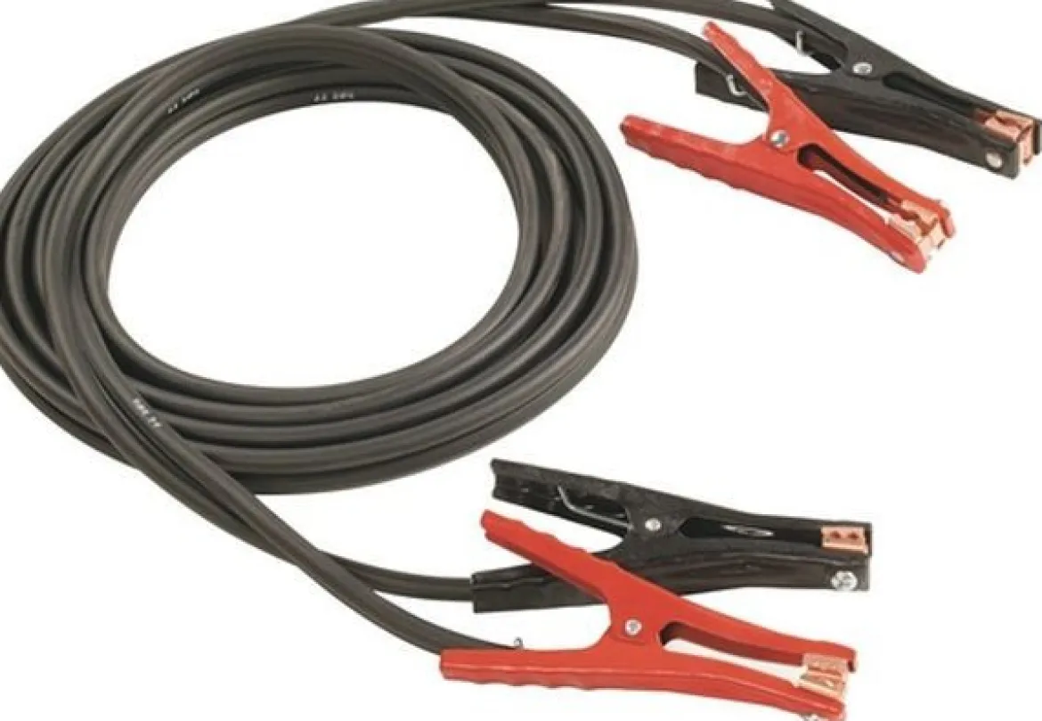 Goodall 14-154 Booster Cables 400 Amp Coated Clamps 15-foot 4 Gauge
