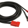 Goodall 12-602 Clamp-Ended Booster Cable with Plug 25' 1 Gauge