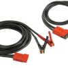 Goodall 12-600-20 Plug Type 1/0-ga., 20 ft battery to plug, 25 ft plug to clamps