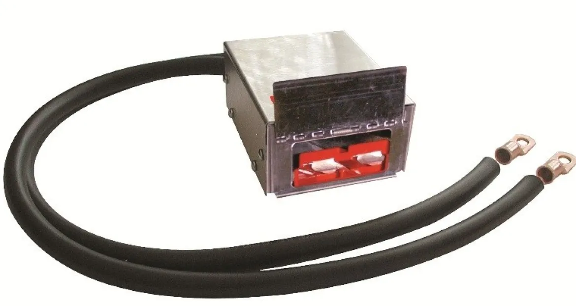 Goodall 12-296 Stainless Steel Bumper Box and Plug Kit.12 Feet 1/0 Gauge