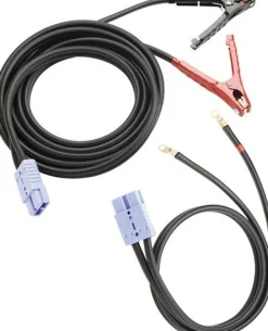 Goodall 12-475 Start-All Heavy Duty 500A Plug - Plug Cable Clamp Set 20' 2 ga.