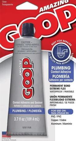 Goop 3.7 fl. oz Clear Amazing Goop Plumbing Adhesive (150011)
