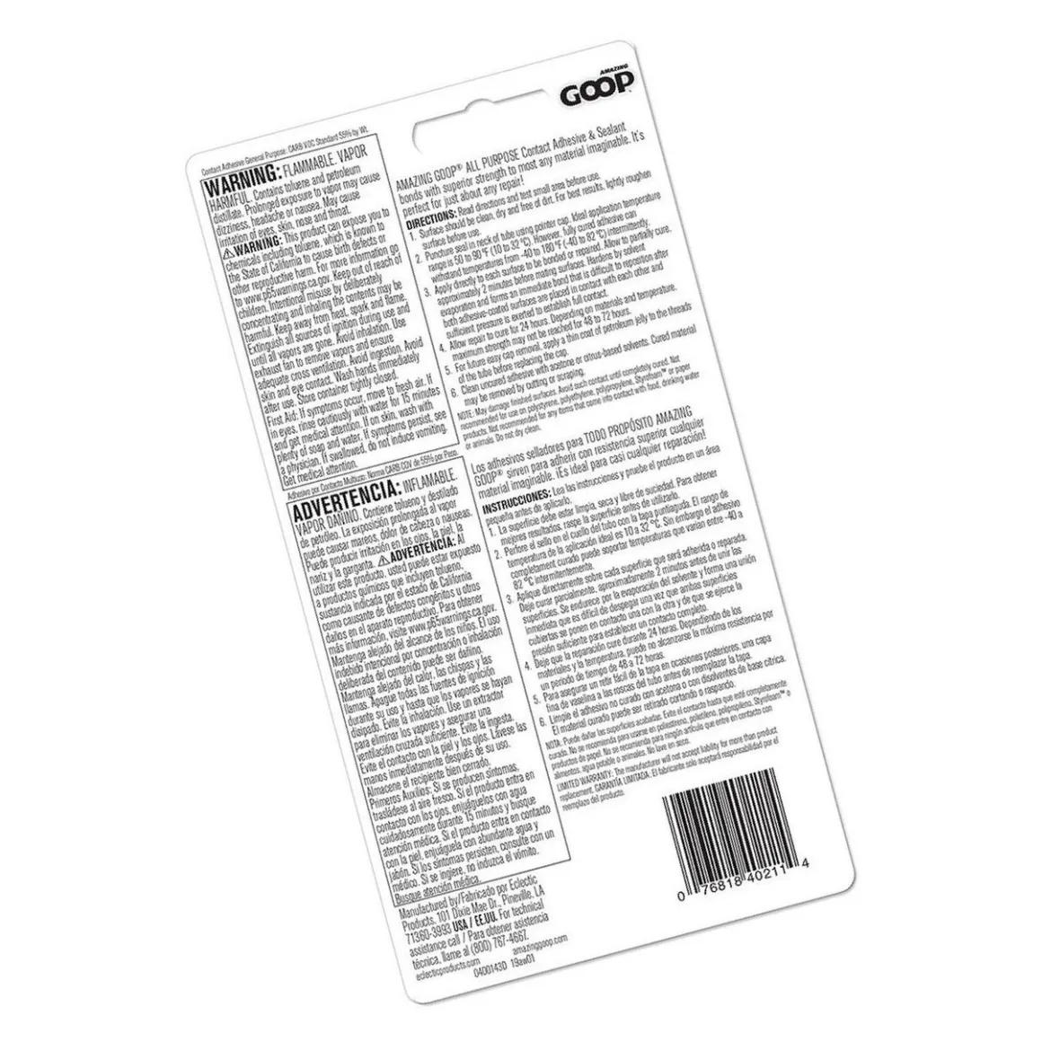 Goop 3.7 fl. oz Clear Amazing Goop All Purpose Adhesive (140211)