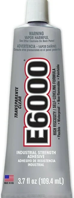 Goop 3.7 fl. oz E6000 Industrial Strength Adhesive (800611)