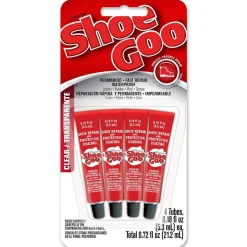 Goop 4-Pack 0.18 fl oz Clear Shoe Goo Shoe Repair Adhesive (5510110)