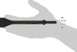 Grey Pneumatic 1-1/4" Scraper, 7-1/2" Long, for .401 Shank (CH112)
