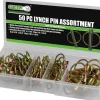 GRIP 16244 50 pc Lynch Pin Assortment - Boat, Bike, Tractor, Trailer