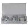 GRIP 16280 Square Safety Lock Pin PTO Spring Coupler Assortment, 10pc