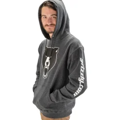 Grizzly Industrial Dark Heather Grizzly Sweatshirt (T34253, T34254, T34255, T34256)
