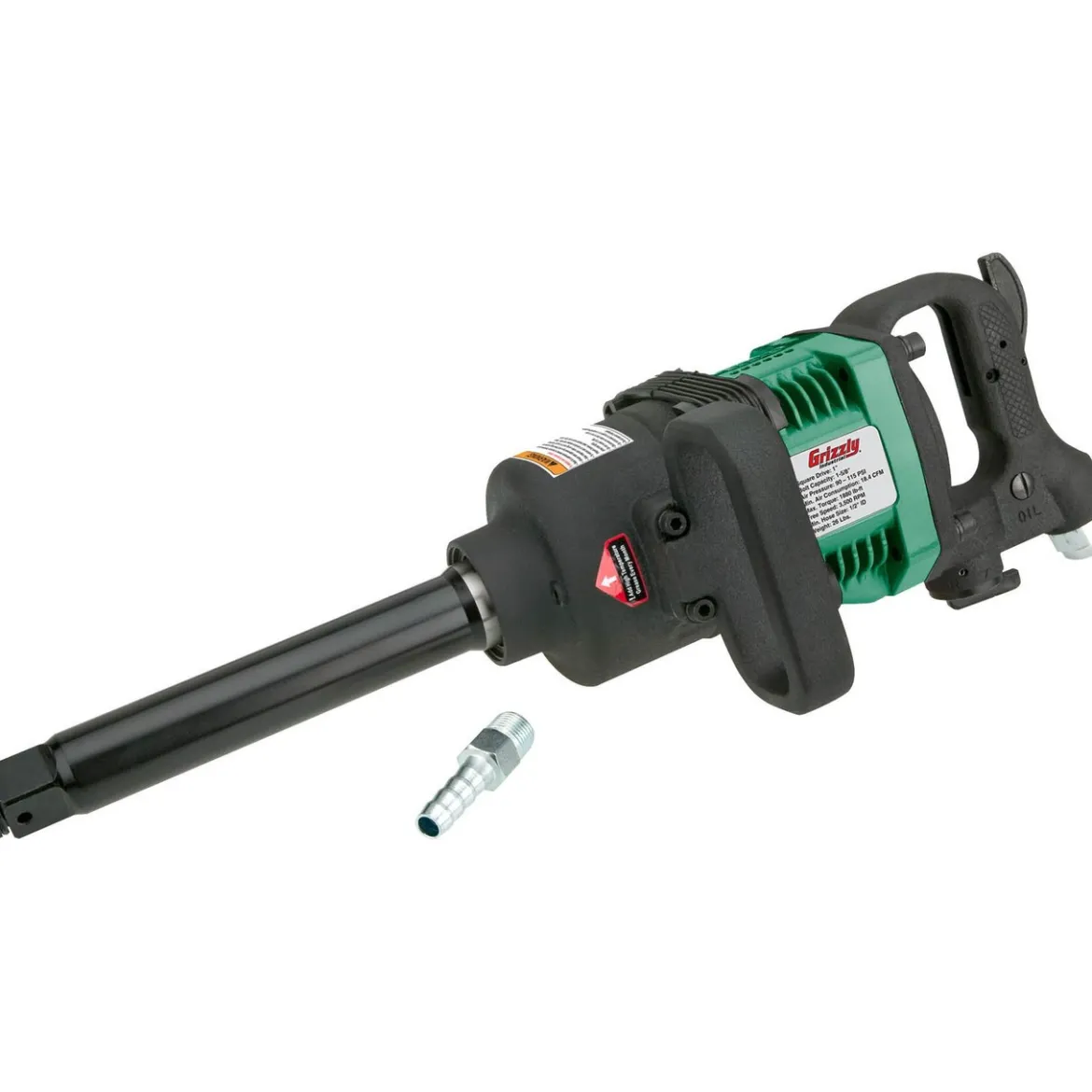 Grizzly Industrial Heavy Duty 1" Drive Air Impact Wrench (T10813)