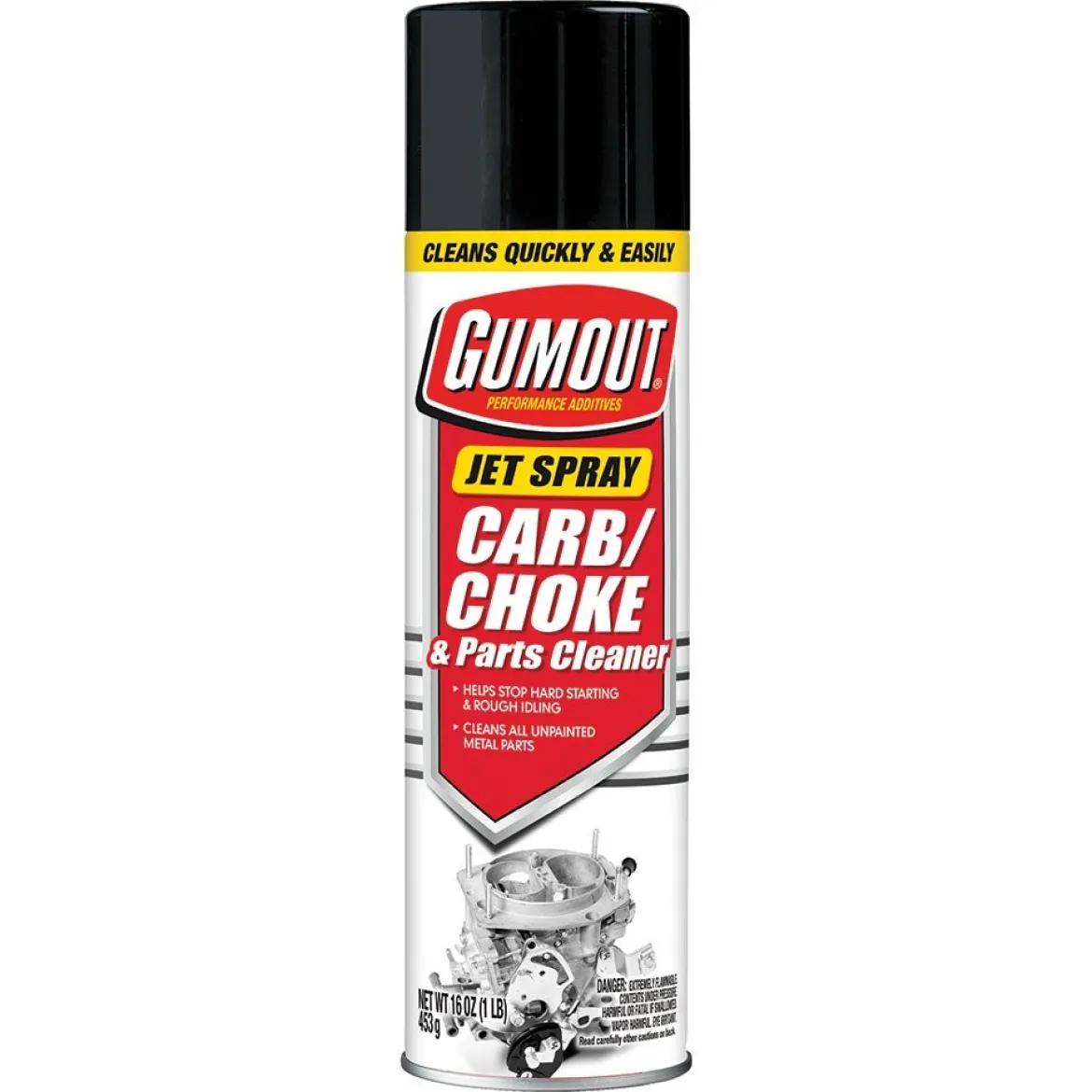Gumout 800002230 Carb and Choke Cleaner, 16 oz.
