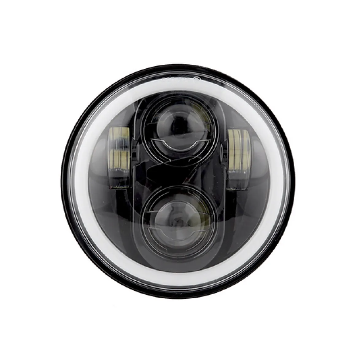 Haizer USA 5.75" Black Round Projector LED Headlight (HZR-575R-B)
