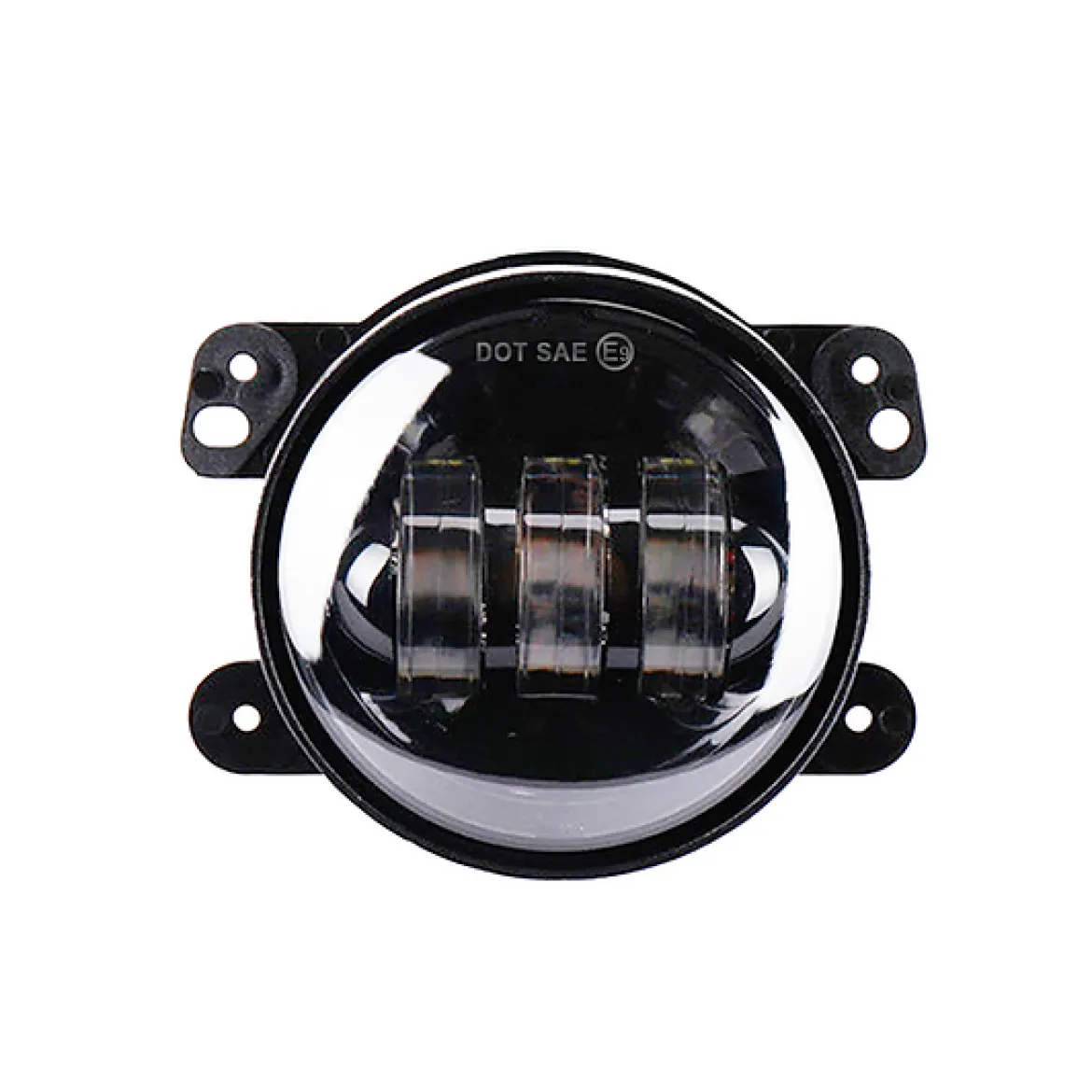 Haizer USA 4'' Jeep JK Round LED Fog Lights (HZR-JK-F01)