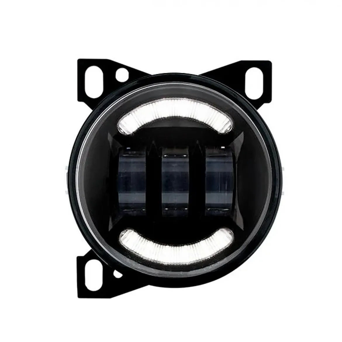 Haizer USA Black Passenger LED Fog/Driving Light Assemb. (HZR-6304P-B)