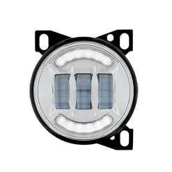 Haizer USA Chrome Driver LED Fog/Driving Light Assembly (HZR-6304D-C)