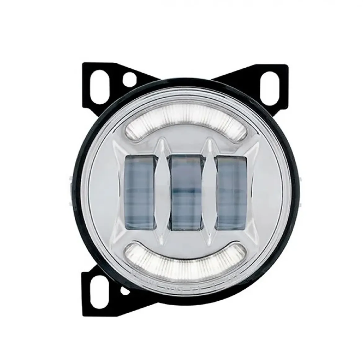 Haizer USA Chrome Passenger LED Fog/Driving Light Assem. (HZR-6304P-C)