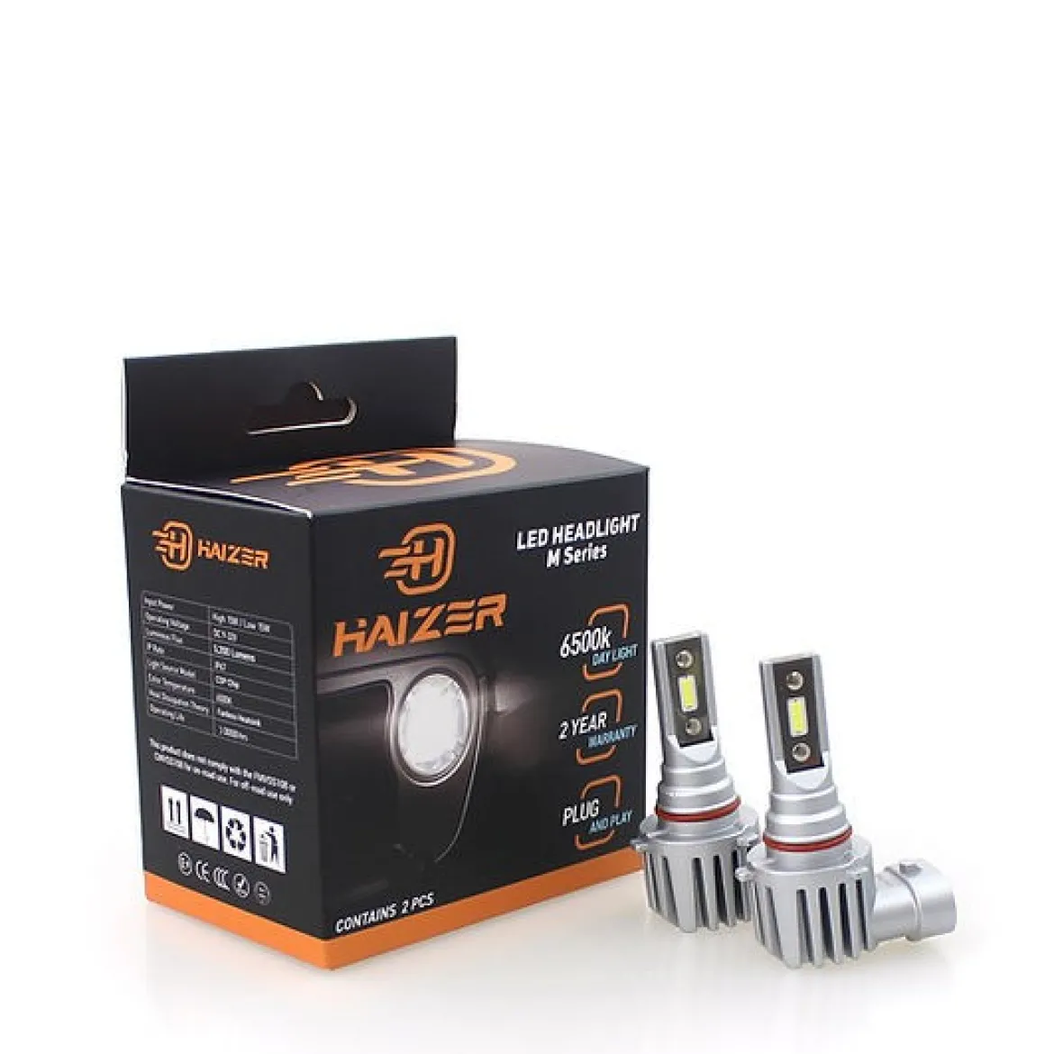 Haizer USA HB3-9005 M Series LED Headlight Bulb (HZRM-LED HB3-9005)