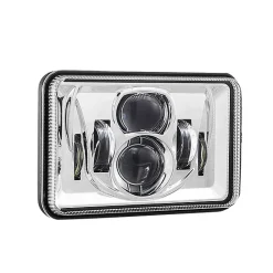 Haizer USA 4”x6” Chrome Projector LED Headlight (HZR-4686)