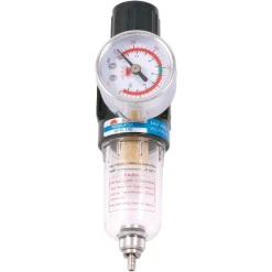 HHIP 1/8 NPT INTEGRAL FILTER/REGULATOR 1 PIECE UNIT WITH DRAIN (CLEAR) (7600-1760)