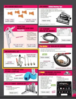 HHIP 5 PIECE AIR BLOW GUN SET (7600-0170)