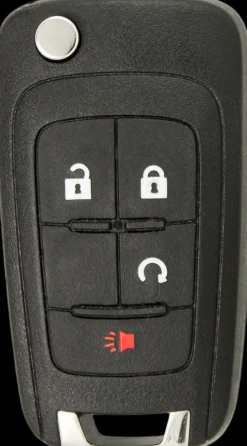 Ilco FLIP-GM-4B2HS Flip Blade Car Key GM General Motors 4 Button Key