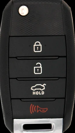Ilco FLIP-KIA-4B6 Flip Blade Car Key Kia 4 Button Key