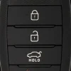 Ilco FLIP-KIA-4B7 Flip Blade Car Key Kia 4 Button Key