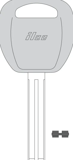 Ilco HY20-PT Hyundai Transponder Key