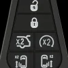 Ilco POD-LAL-7B1 CHRYSLER REPLACEMENT POD 7 Button Key