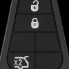 Ilco POD-LAL-4B3 CHRYSLER REPLACEMENT POD 4 Button Key