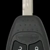 Ilco RHK-CHRY-3B3 Remote Head Key Chrysler 3 Button Key