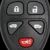 Ilco RKE-GM-5B4 Remote Keyless Entry GM General Motors 5 Button Key