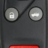 Ilco RKE-HON-4B5 Remote Keyless Entry Honda 4 Button Key