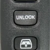 Ilco RKE-TOY-4B4 Remote Keyless Entry Toyota 4 Button Key
