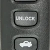 Ilco RKE-TOY-4B6 Remote Keyless Entry Toyota 4 Button Key